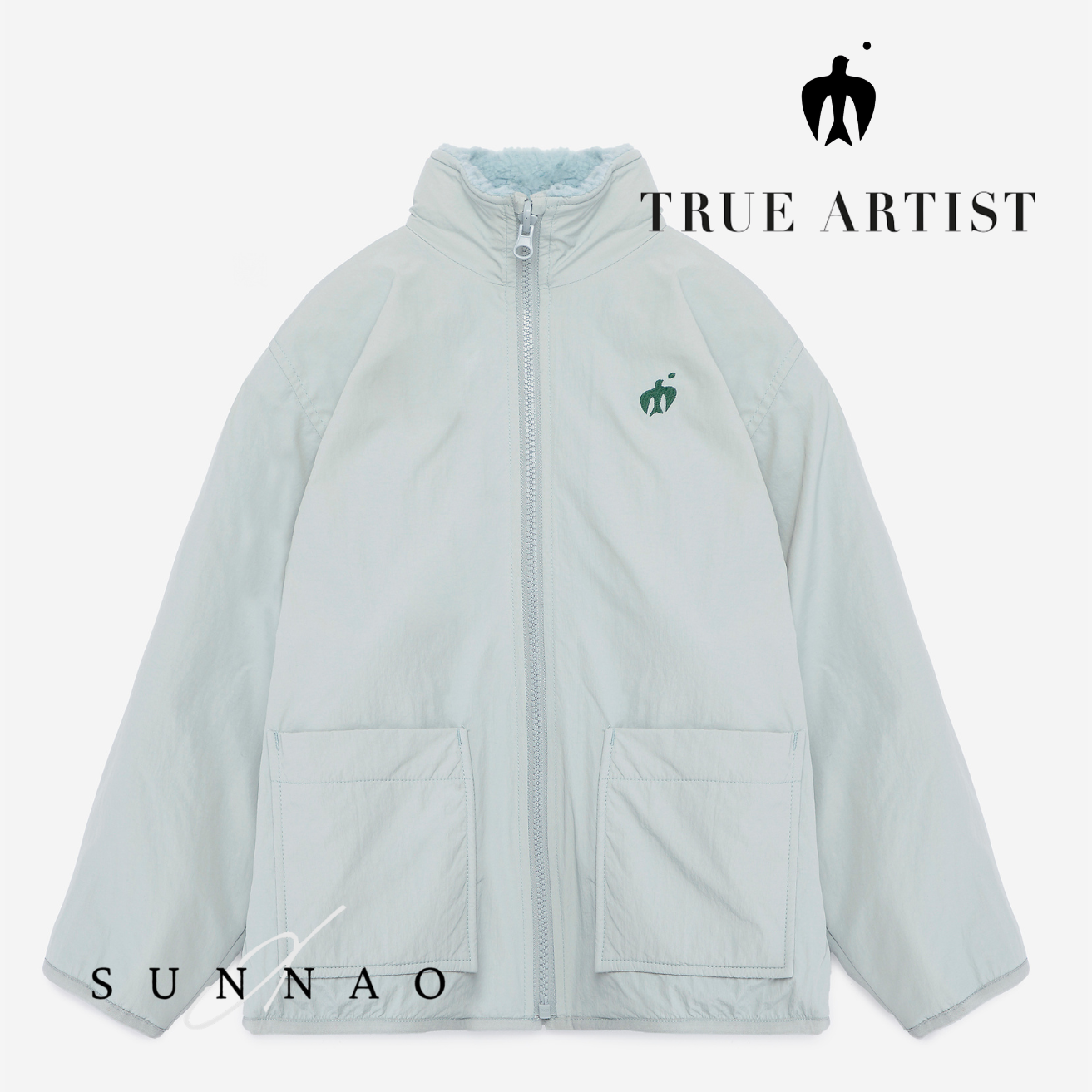 <TRUE ARTIST> Reversible Jacket No.03 Sky Gray