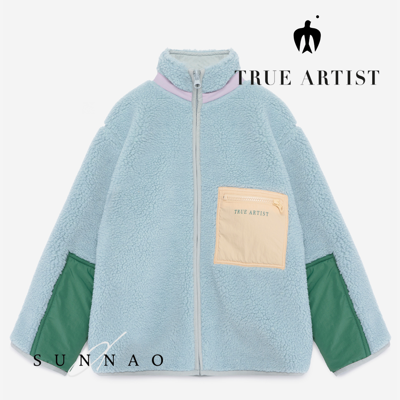 <TRUE ARTIST> Reversible Jacket No.03 Sky Gray