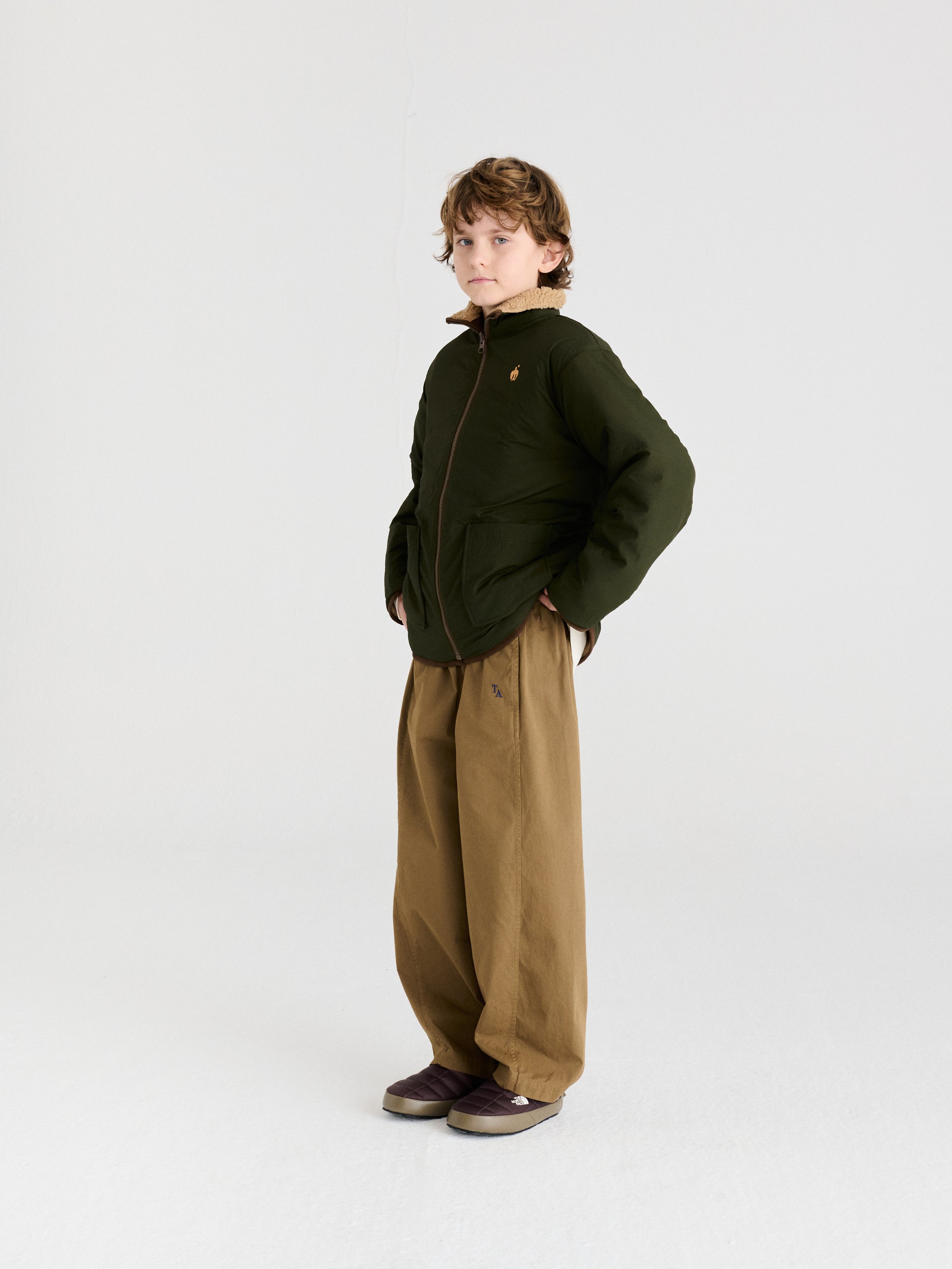 <TRUE ARTIST> Reversible Jacket No.03 Otter Brown