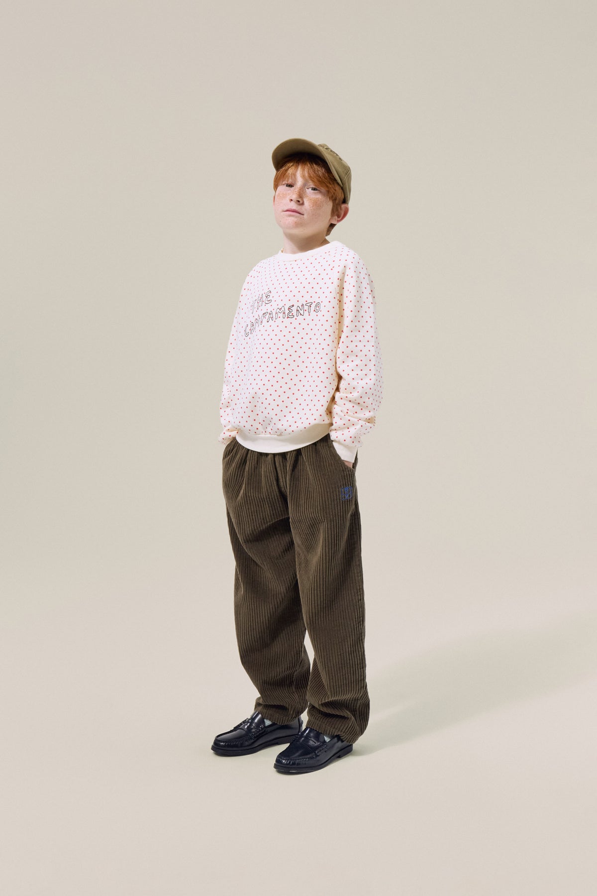 <The Campamento> Green Corduroy Trousers