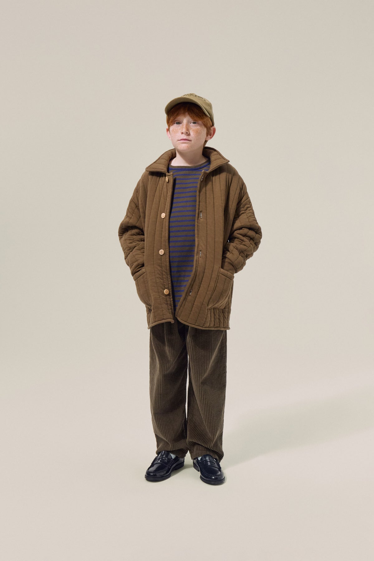 <The Campamento> Green Corduroy Trousers