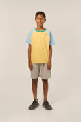 Gallery viewerに画像を読み込む, <The Campamento>COLOR BLOCK YELLOW KIDS TSHIRT（2-6Y）
