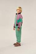 Gallery viewerに画像を読み込む, <The Campamento>PURPLE COLOR BLOCK KIDS ZIPPED SWEATSHIRT（2-8Y）
