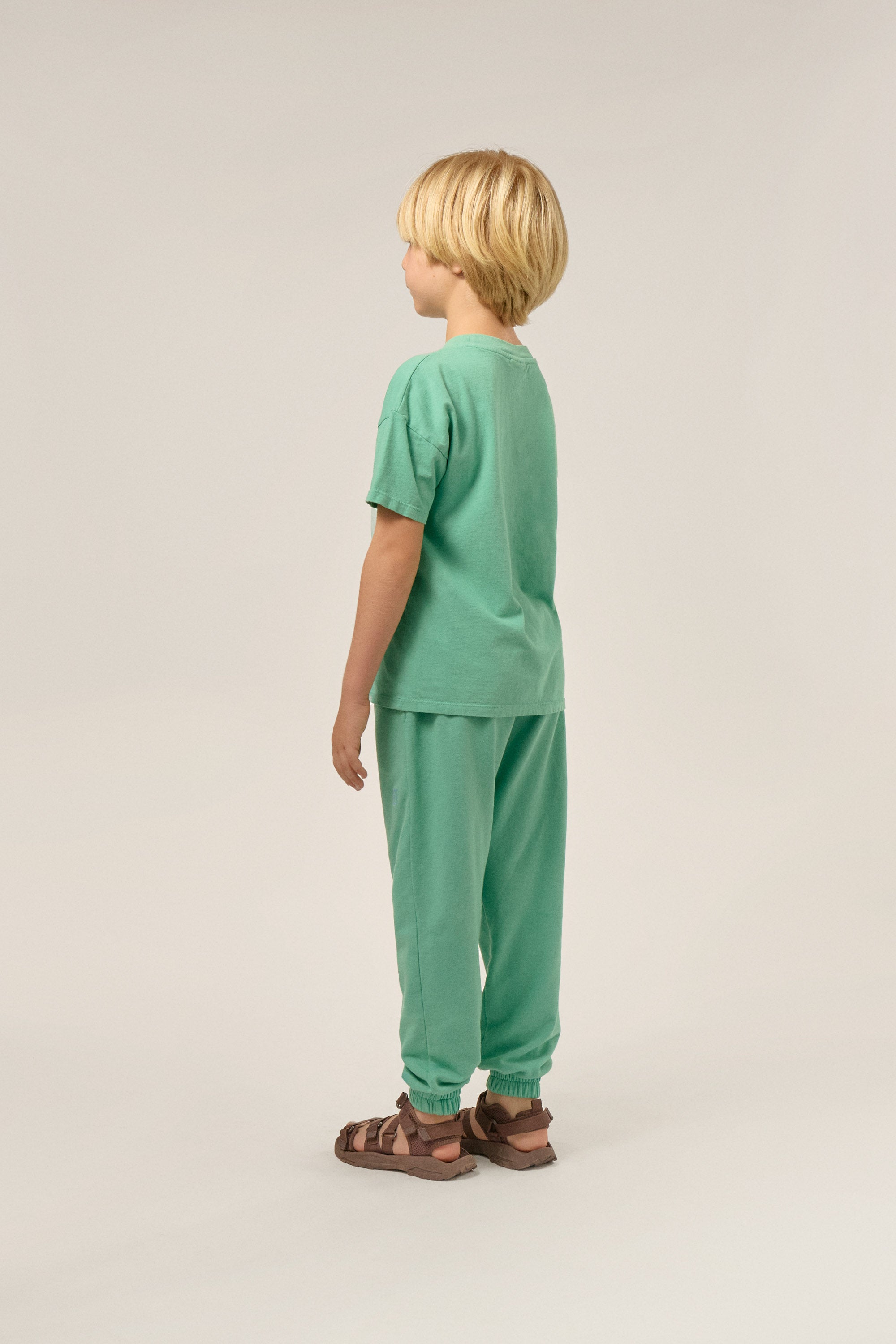 <The Campamento>GREEN WASHED KIDS TSHIRT（2-8Y）