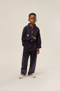 Gallery viewerに画像を読み込む, <The Campamento>BLUE WASHED LONG SLEEVES KIDS OVERALL（2-8Y）
