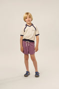 Gallery viewerに画像を読み込む, <The Campamento>PURPLE COLOR BLOCK KIDS SHORTS（2-8Y）
