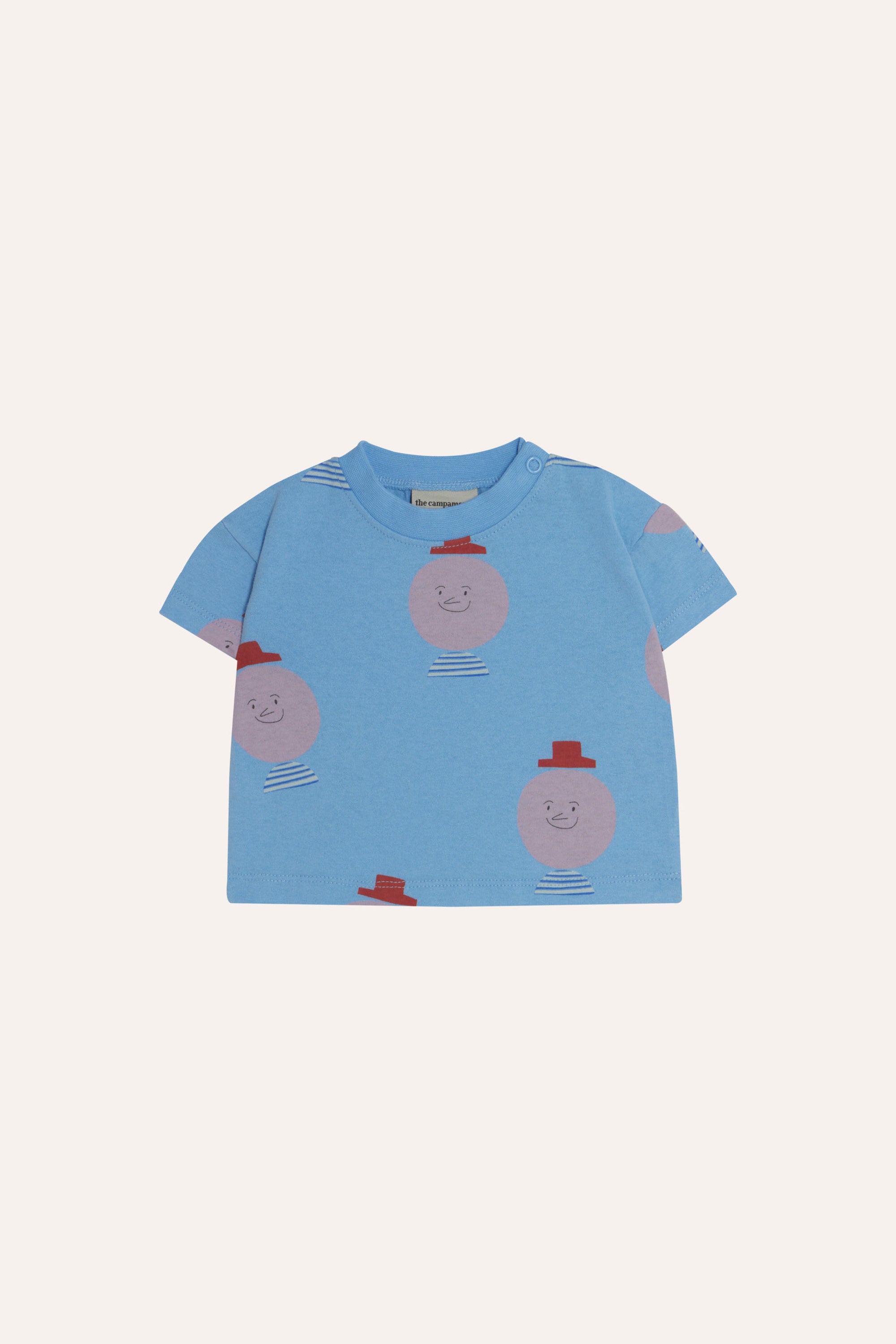 <The Campamento>MR. HAPPY MAN ALLOVER KIDS TSHIRT（12M-8Y）