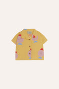 Gallery viewerに画像を読み込む, <The Campamento>MR. HAPPY MAN ALLOVER KIDS SHIRT（12M-8Y）
