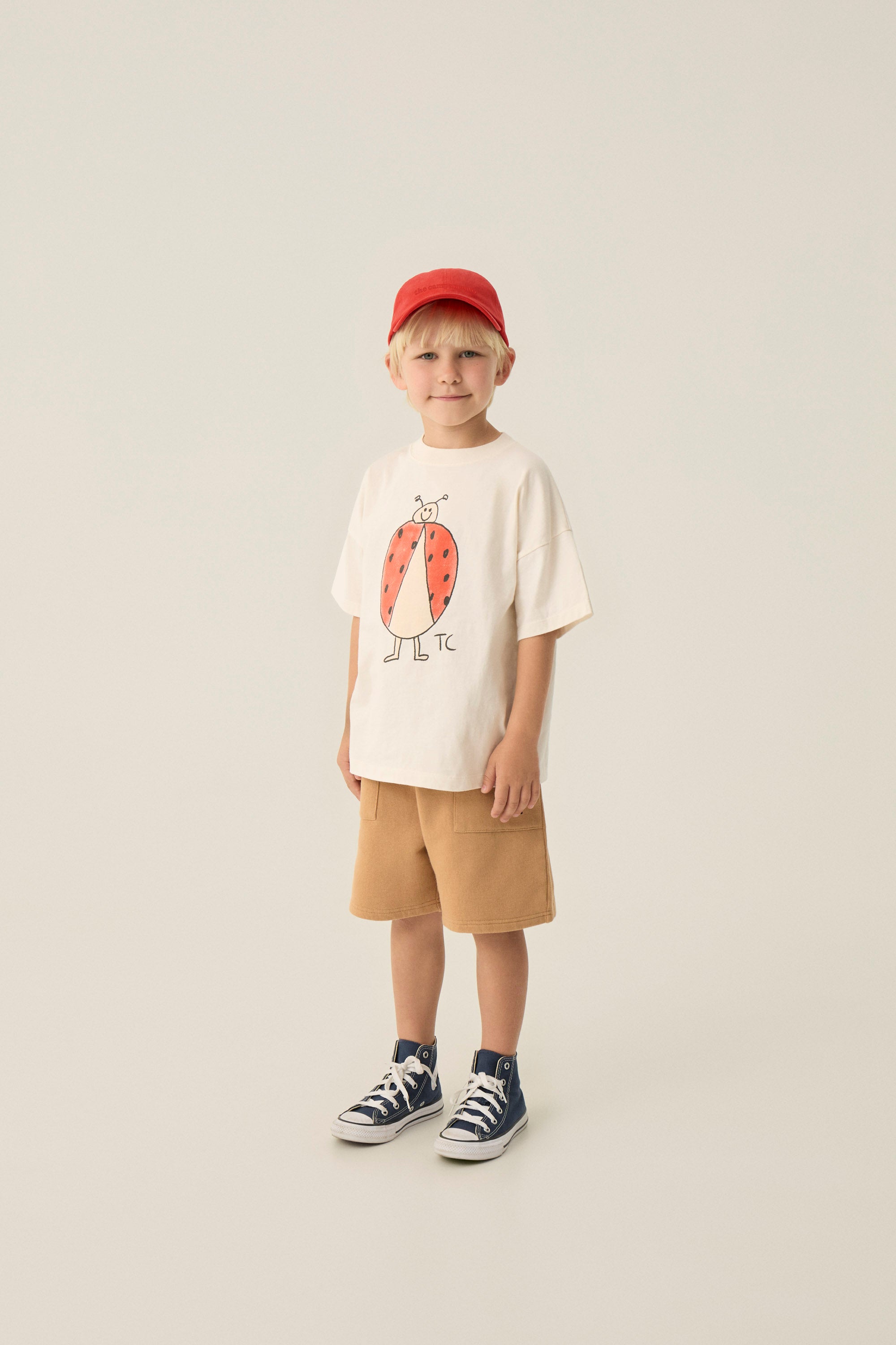 <The Campamento> Ladybug Oversized Tshirt　
