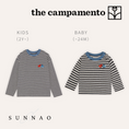 갤러리 뷰어로 이미지로드, <The Campamento> BICOLOR STRIPES TSHIRT

