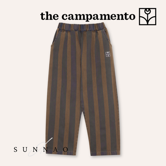 <The Campamento> Blue Stripes Trousers - BLUE　