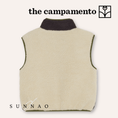 Gallery viewerに画像を読み込む, <The Campamento> Ecru Teddy Vest - ECRU　
