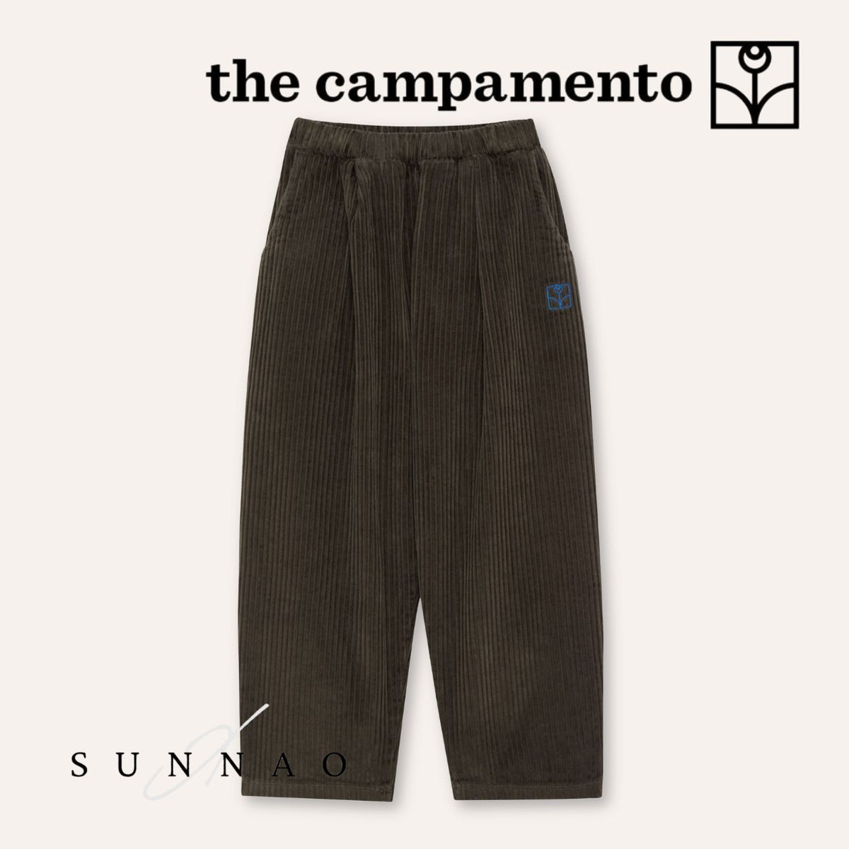 <The Campamento> Green Corduroy Trousers