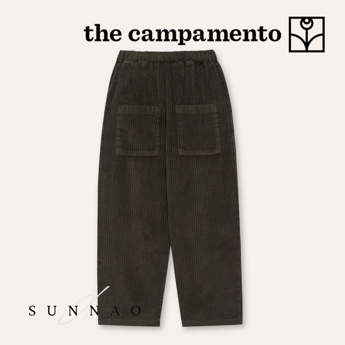 <The Campamento> Green Corduroy Trousers