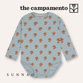 Gallery viewerに画像を読み込む, <The Campamento> Happy Bears Baby Body - LIGHT BLUE　
