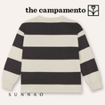 갤러리 뷰어로 이미지로드, <The Campamento> Grey Stripes Tshirt - GREY
