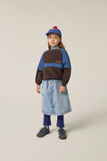 Gallery viewerに画像を読み込む, <The Campamento> Blue Stripes Turtle Neck Tshirt - BLUE　
