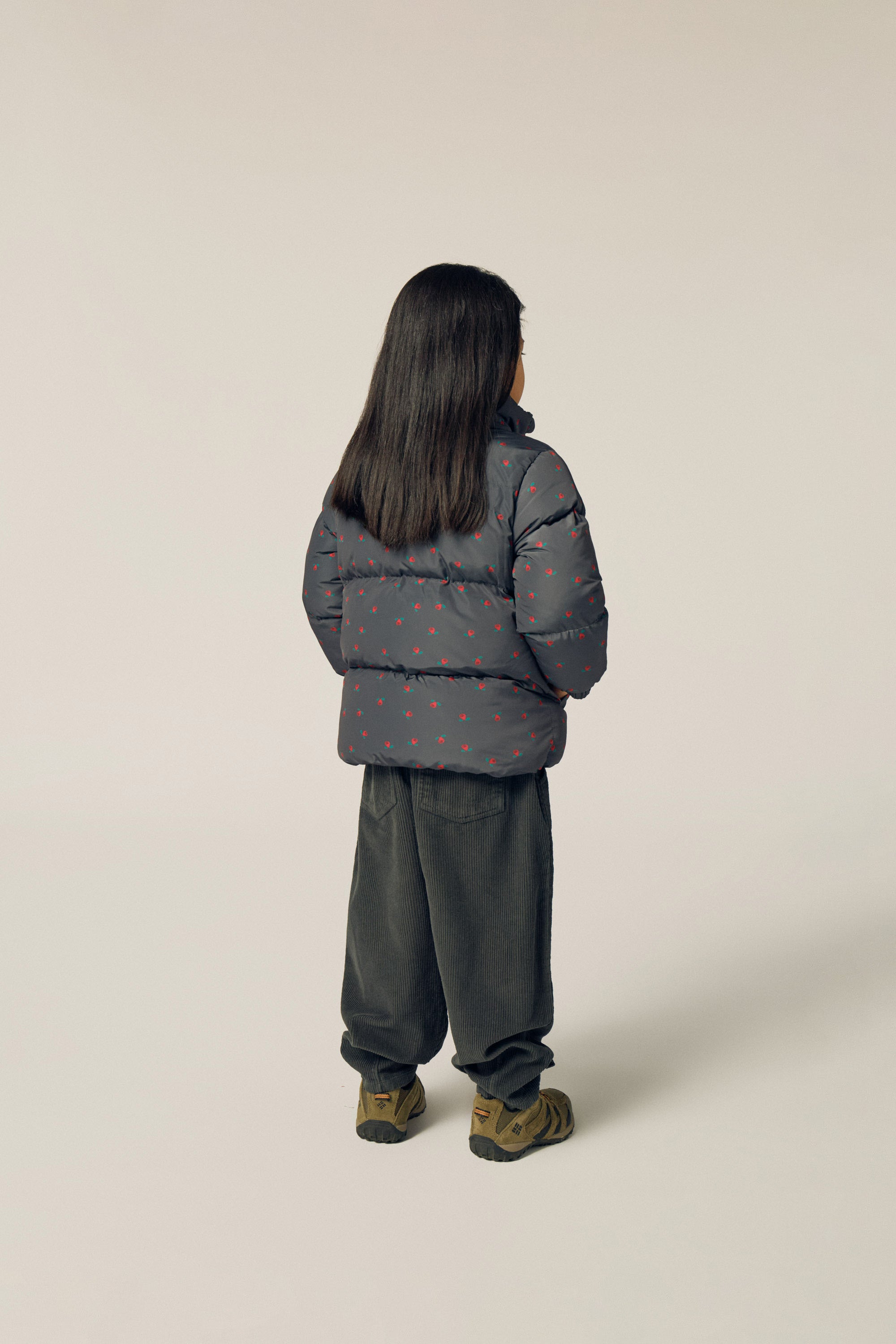 <The Campamento> Grey Velour Jogging Trousers - GREY　