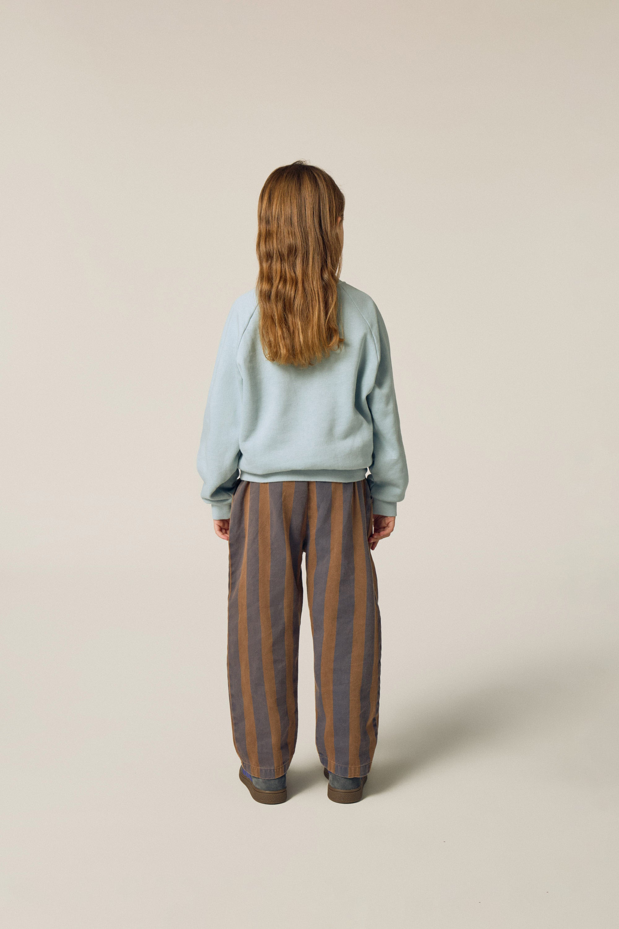 <The Campamento> Blue Stripes Trousers - BLUE　