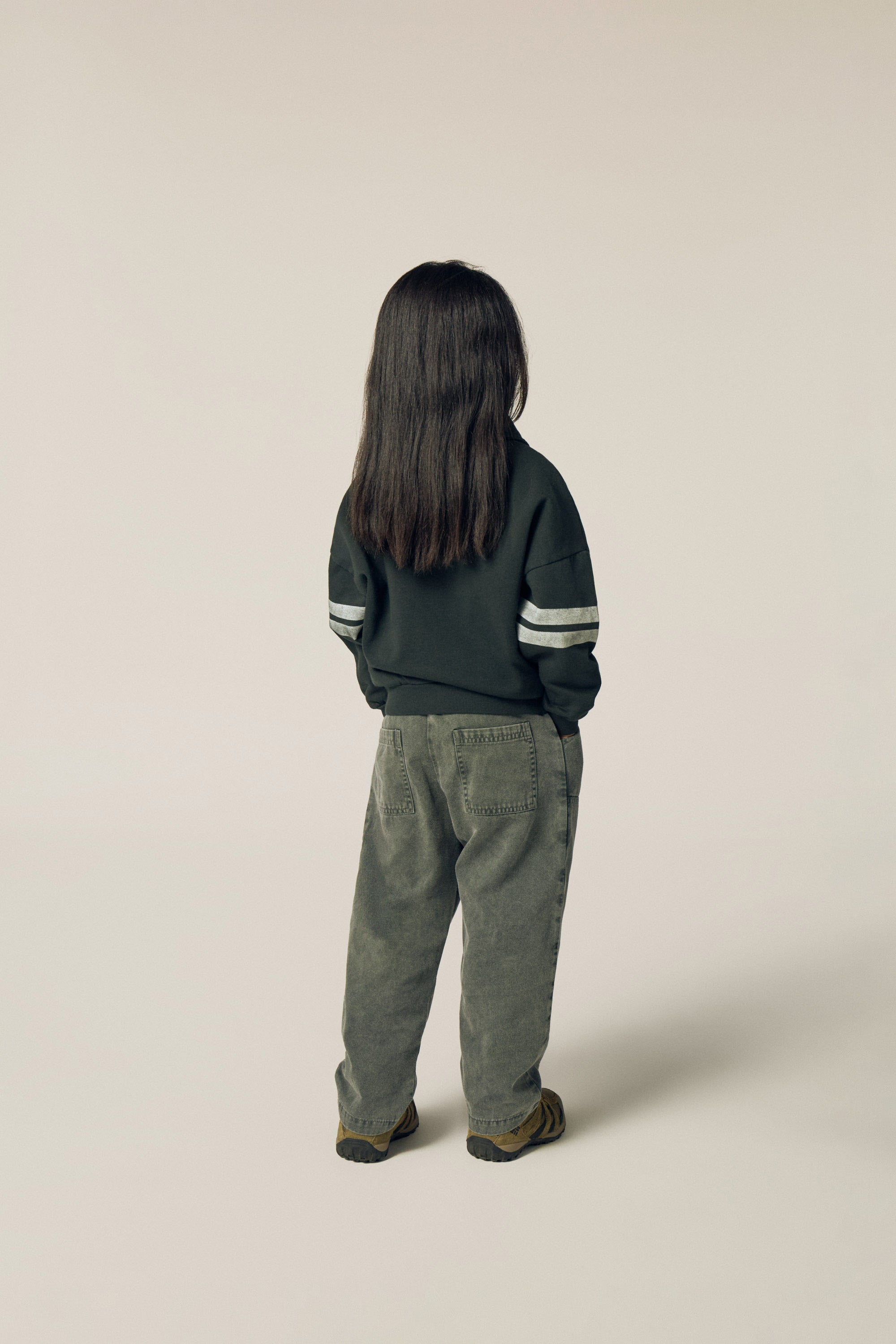 <The Campamento> Grey Patches Trousers - GREY　