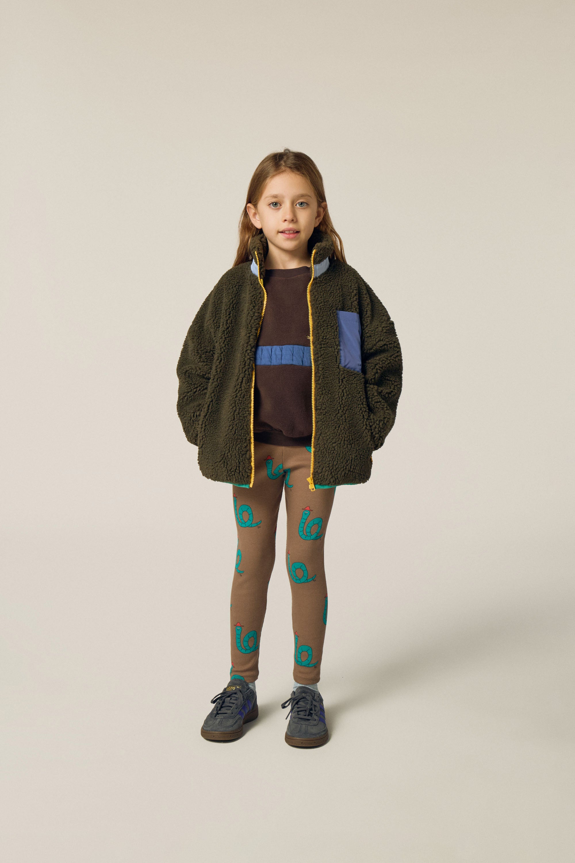 <The Campamento> Green Teddy Jacket - GREEN　