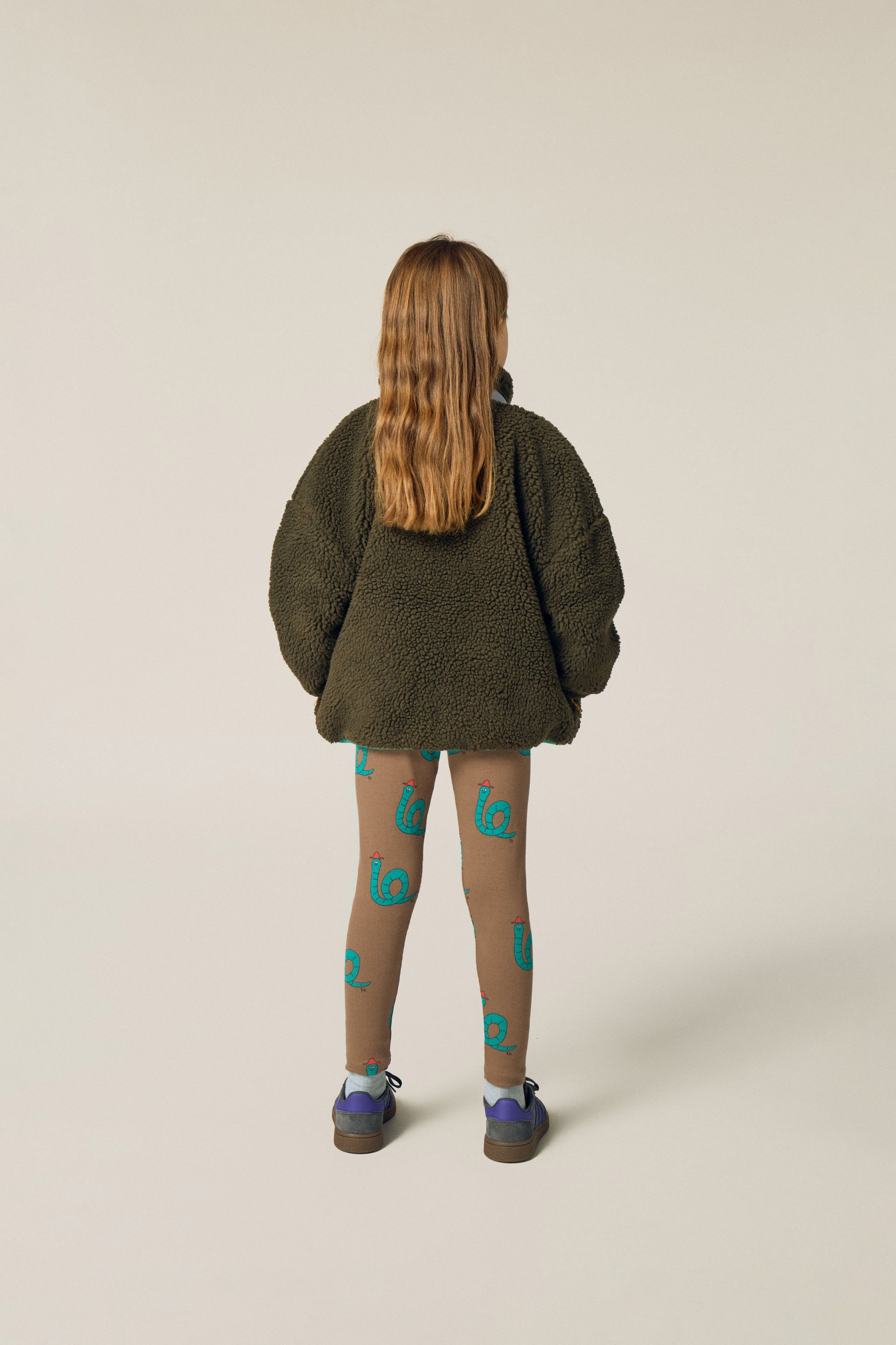 <The Campamento> Green Teddy Jacket - GREEN　
