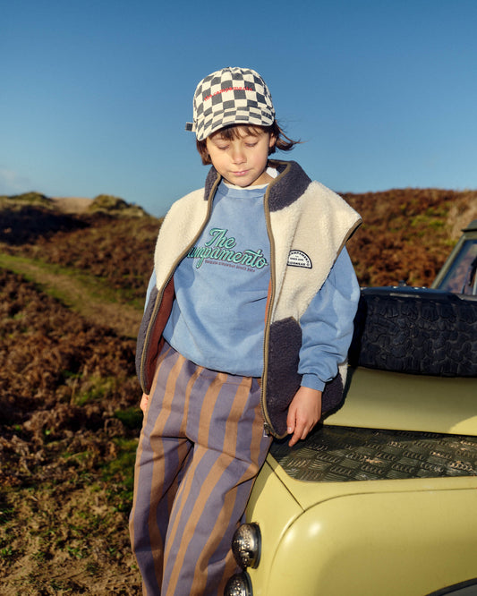 <The Campamento> Ecru Teddy Vest - ECRU　