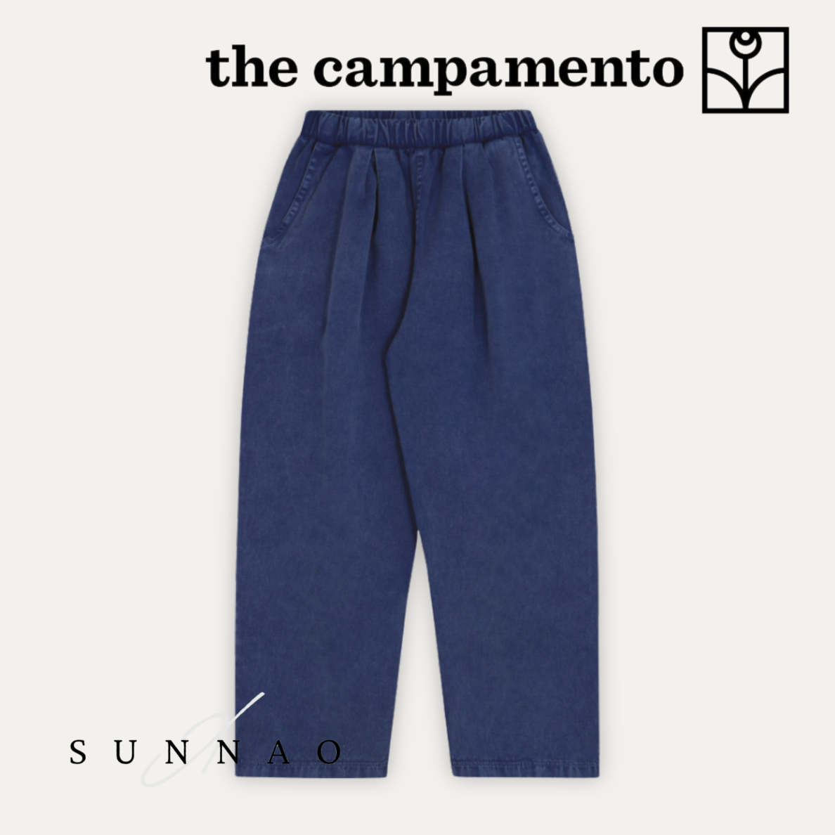 <The Campamento>BLUE DENIM TROUSERS