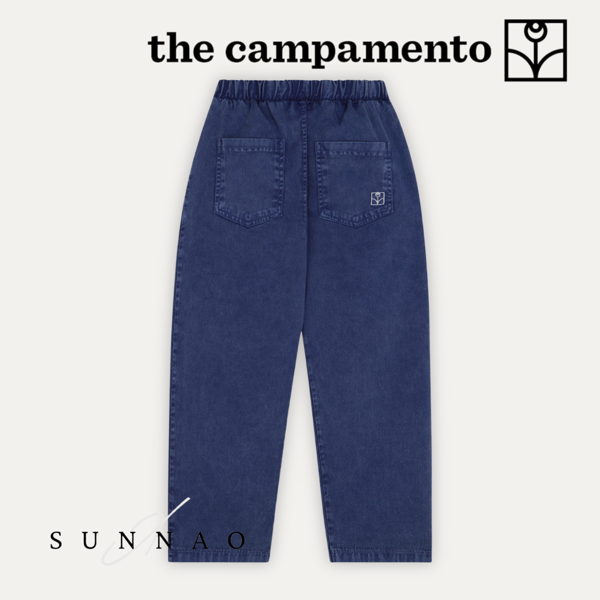 <The Campamento>BLUE DENIM TROUSERS