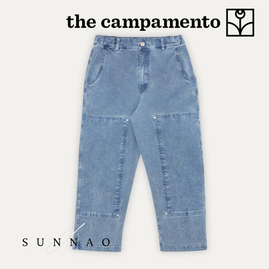 <The Campamento> WASHED KIDS TROUSERS
