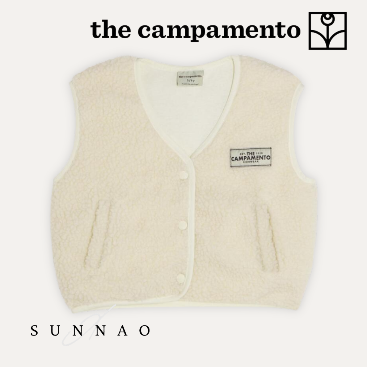 <The Campamento> PORLER FLEECE VEST