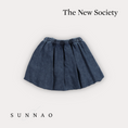 갤러리 뷰어로 이미지로드, <The New Society> Mara Skirt - Washed Denim
