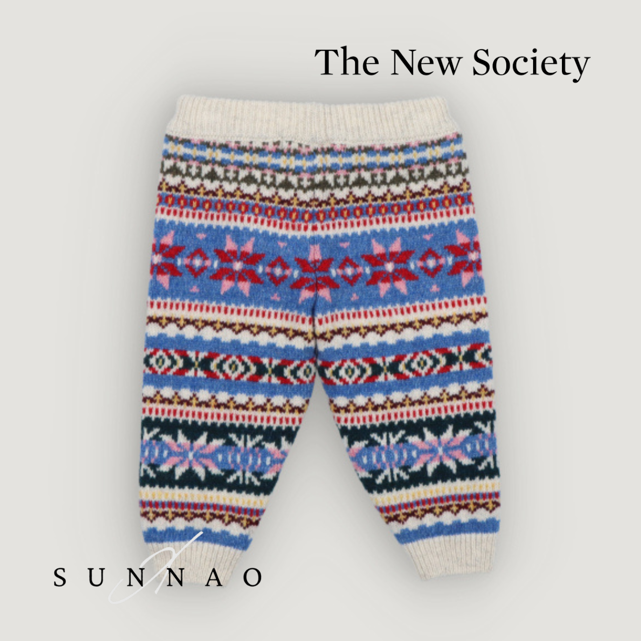 <The New Society> Caia Baby Pant - Caia Jacquard