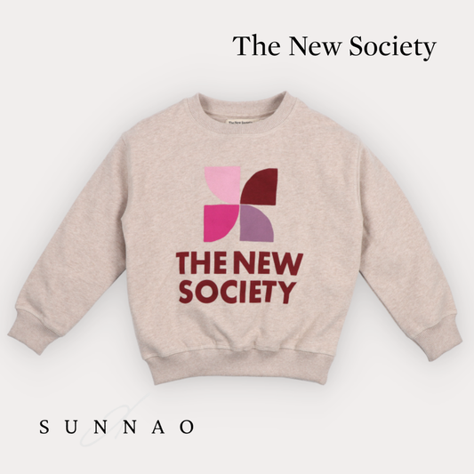 The New Society TNS Logo Sweatshirts - Moonlight Vigore MLV (2-8Y)