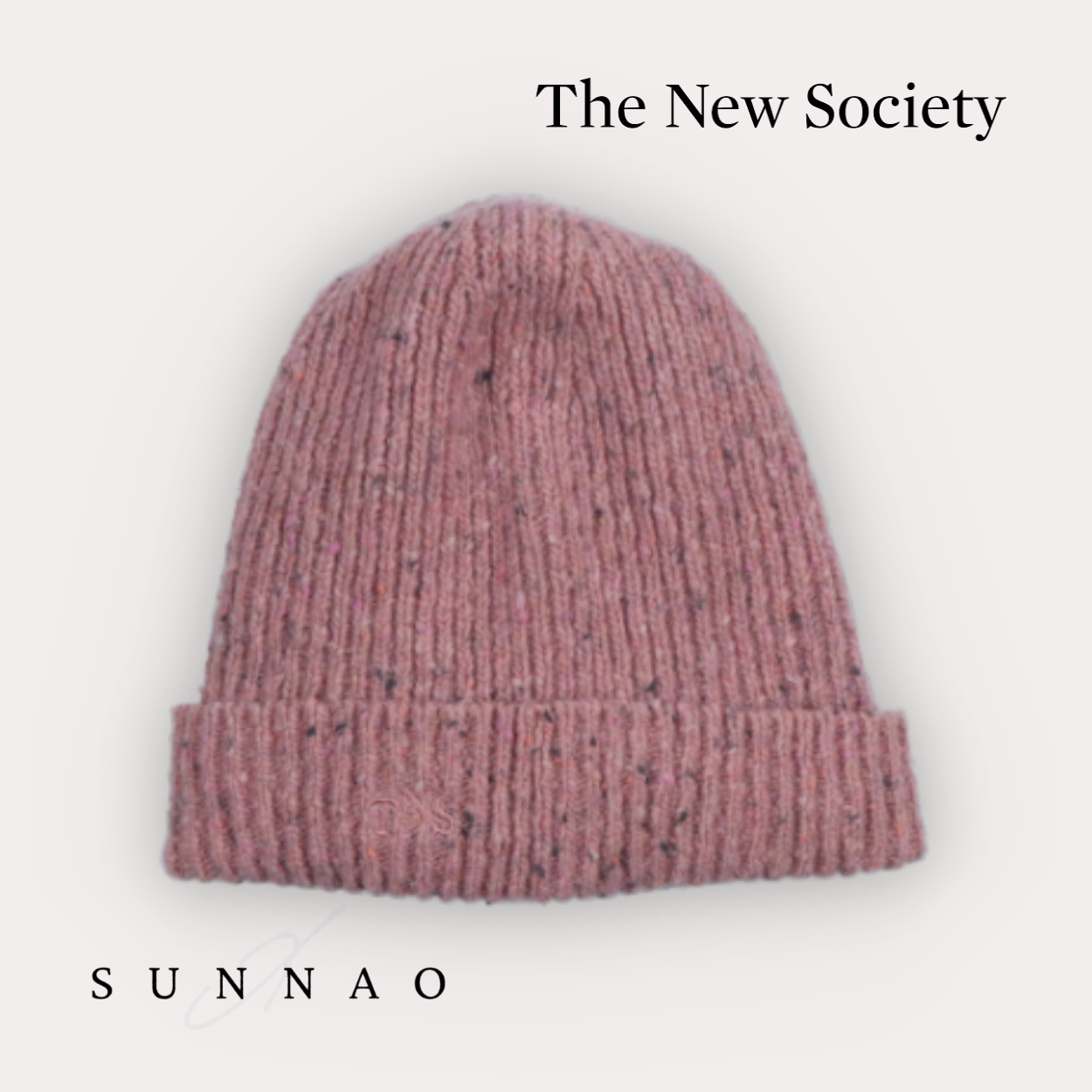 <The New Society> Maria Beanie - Faded Rose FDR