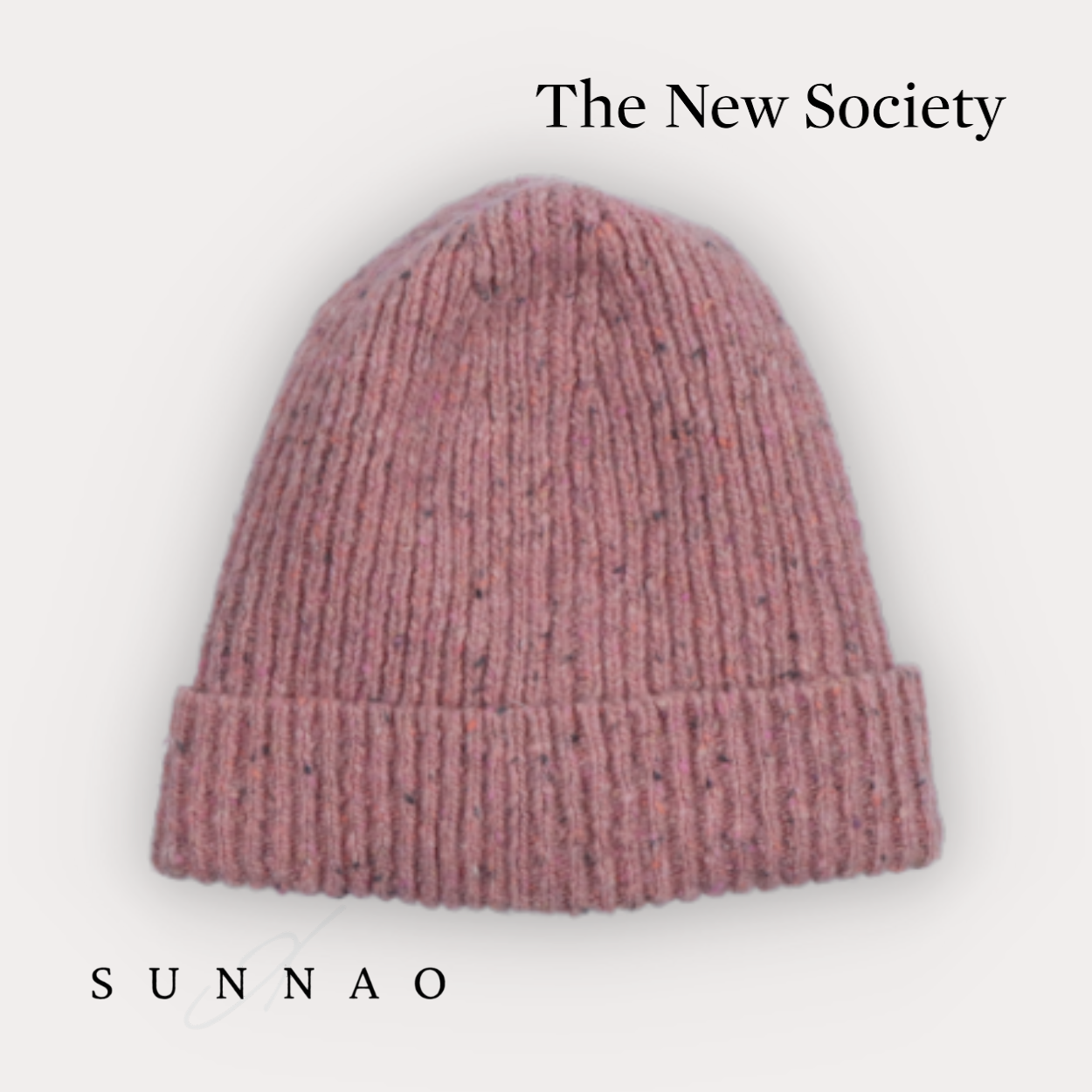 <The New Society> Maria Beanie - Faded Rose FDR