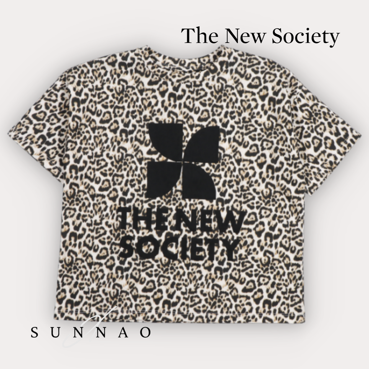 <The New Society>  TNS Logo Tshirts -Nelia Print
