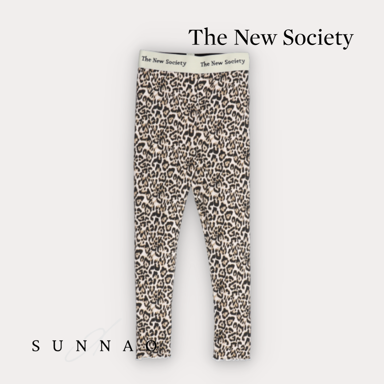 The New Society TNS Rib Legging - Nelia Print (2-6Y)