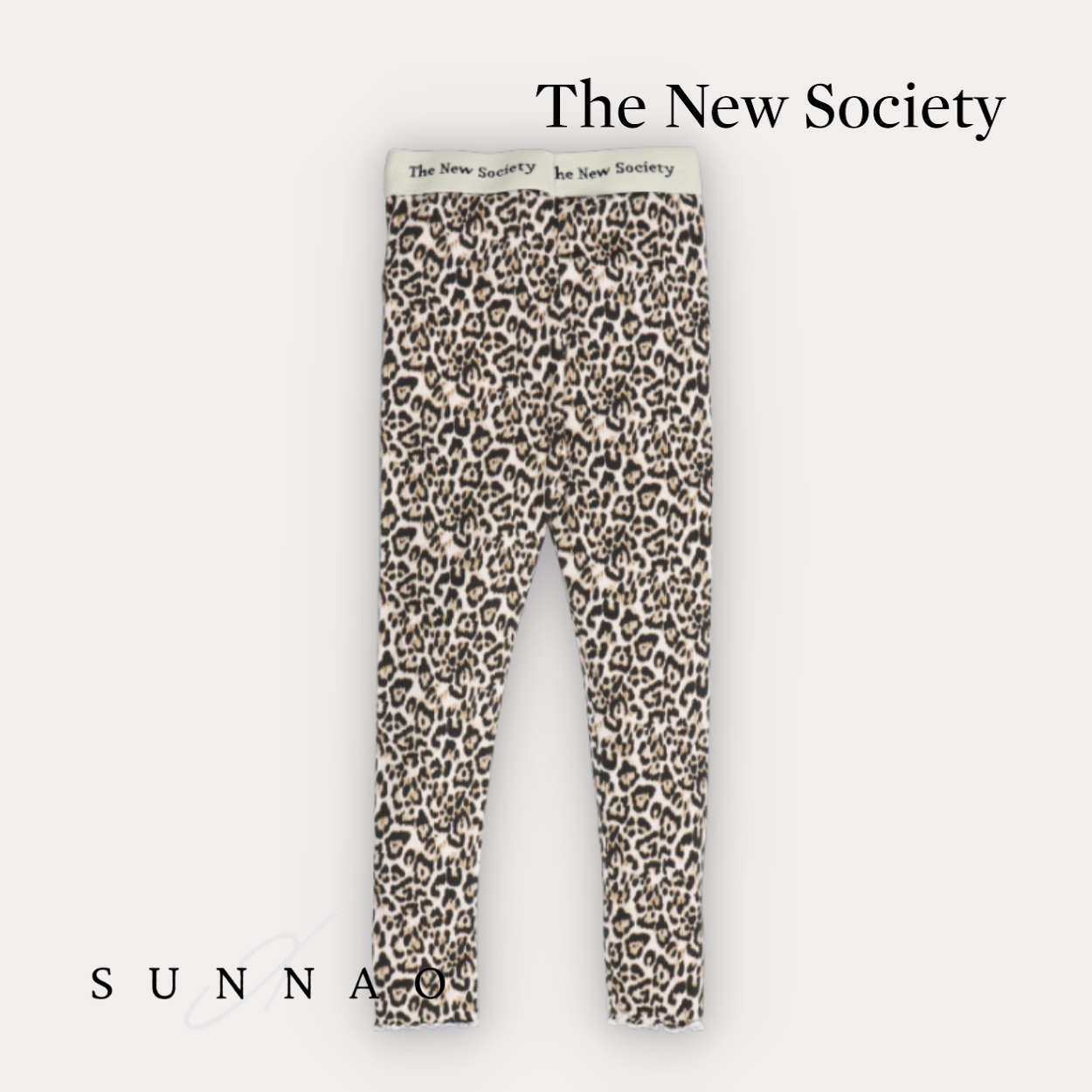 The New Society TNS Rib Legging - Nelia Print (2-6Y)