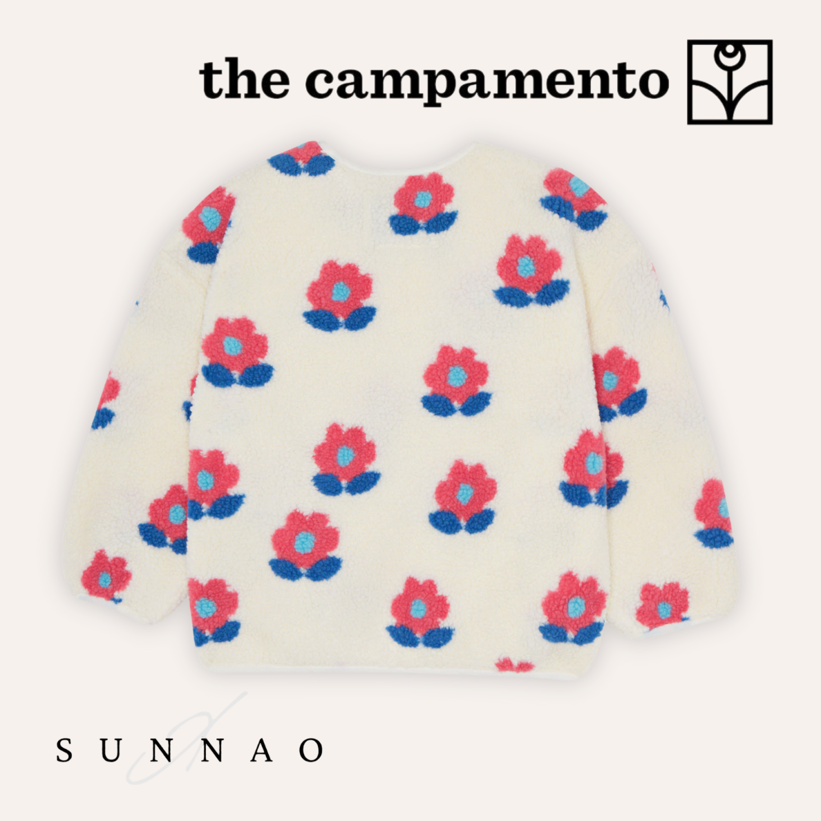 <The Campamento> BIG FLOWERS JACKET
