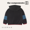 갤러리 뷰어로 이미지로드, <The Campamento> COLOR BLOCK POLAR ZIPPED SWEATSHIRT
