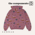 갤러리 뷰어로 이미지로드, <The Campamento> MOUNTAINS ZIPPED SWEATSHIRT
