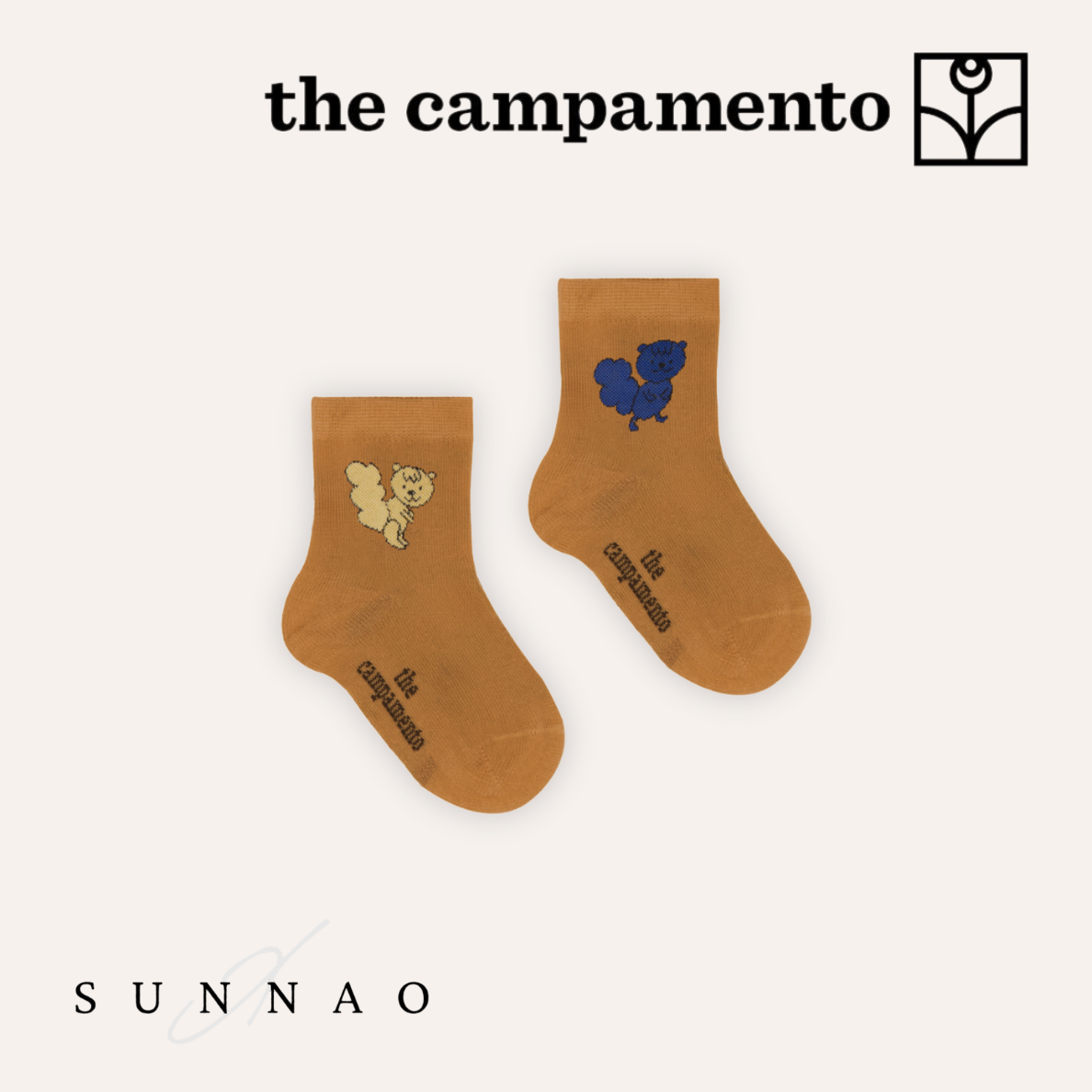 <The Campamento> SQUIRRELS SOCKS