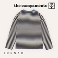 갤러리 뷰어로 이미지로드, <The Campamento> BICOLOR STRIPES TSHIRT
