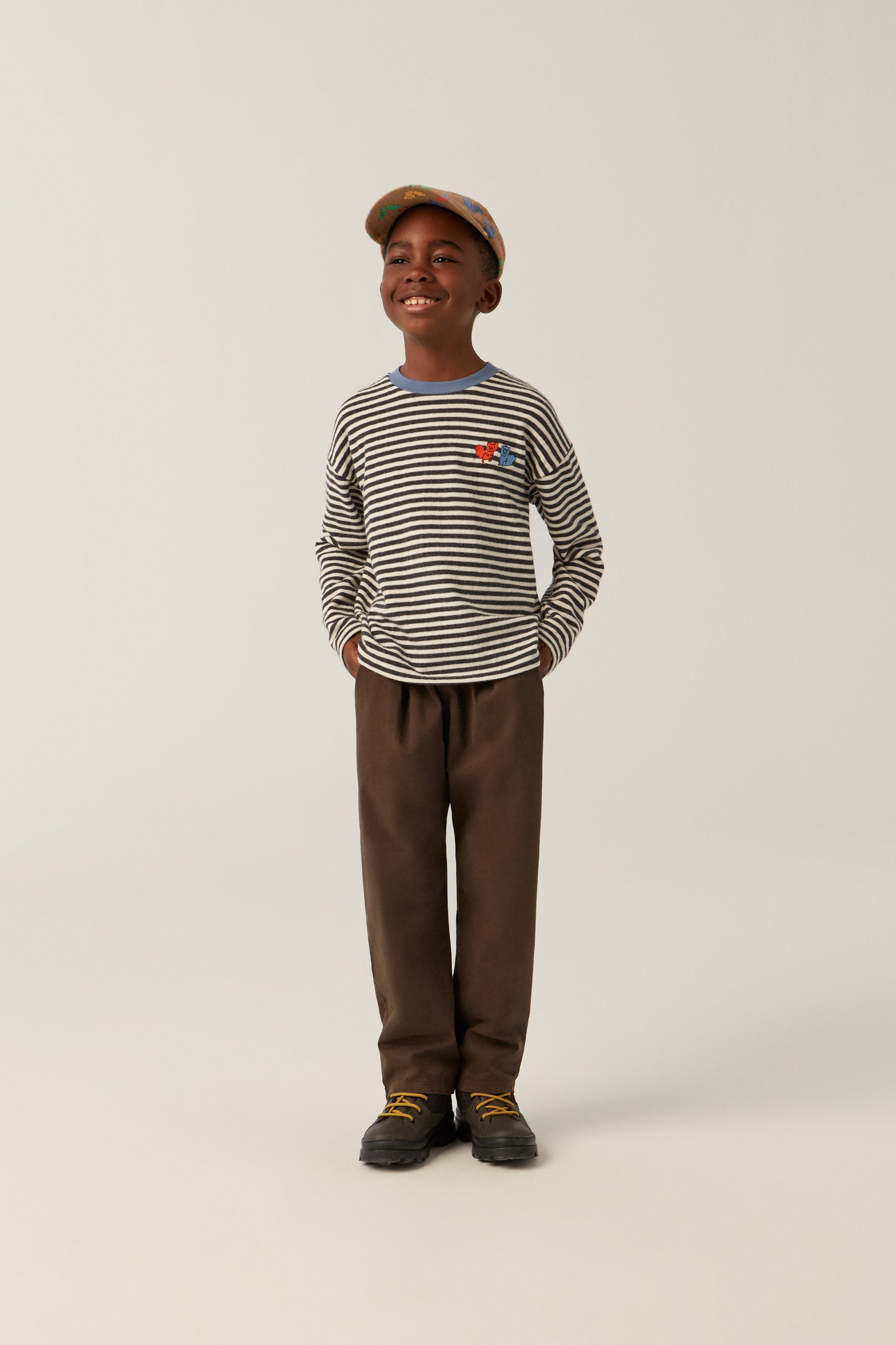 <The Campamento> BICOLOR STRIPES TSHIRT