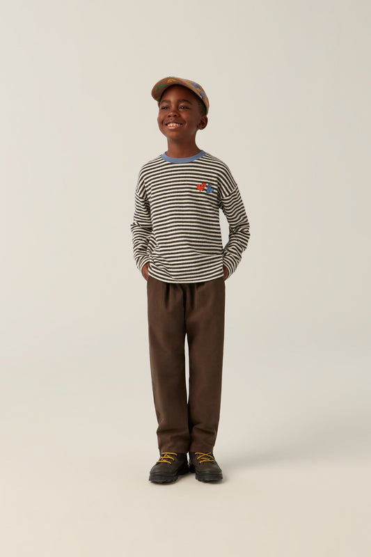 <The Campamento> BICOLOR STRIPES TSHIRT