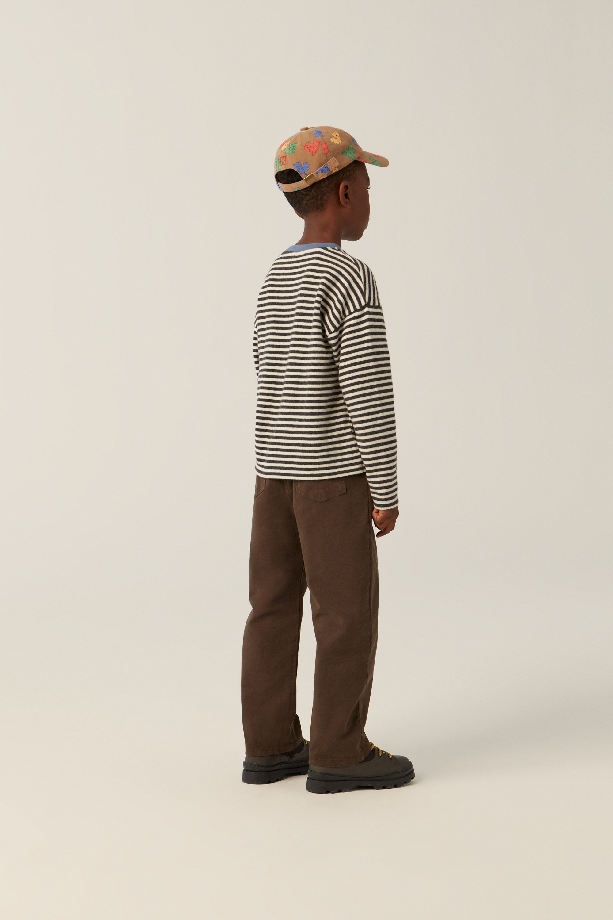 <The Campamento> BICOLOR STRIPES TSHIRT