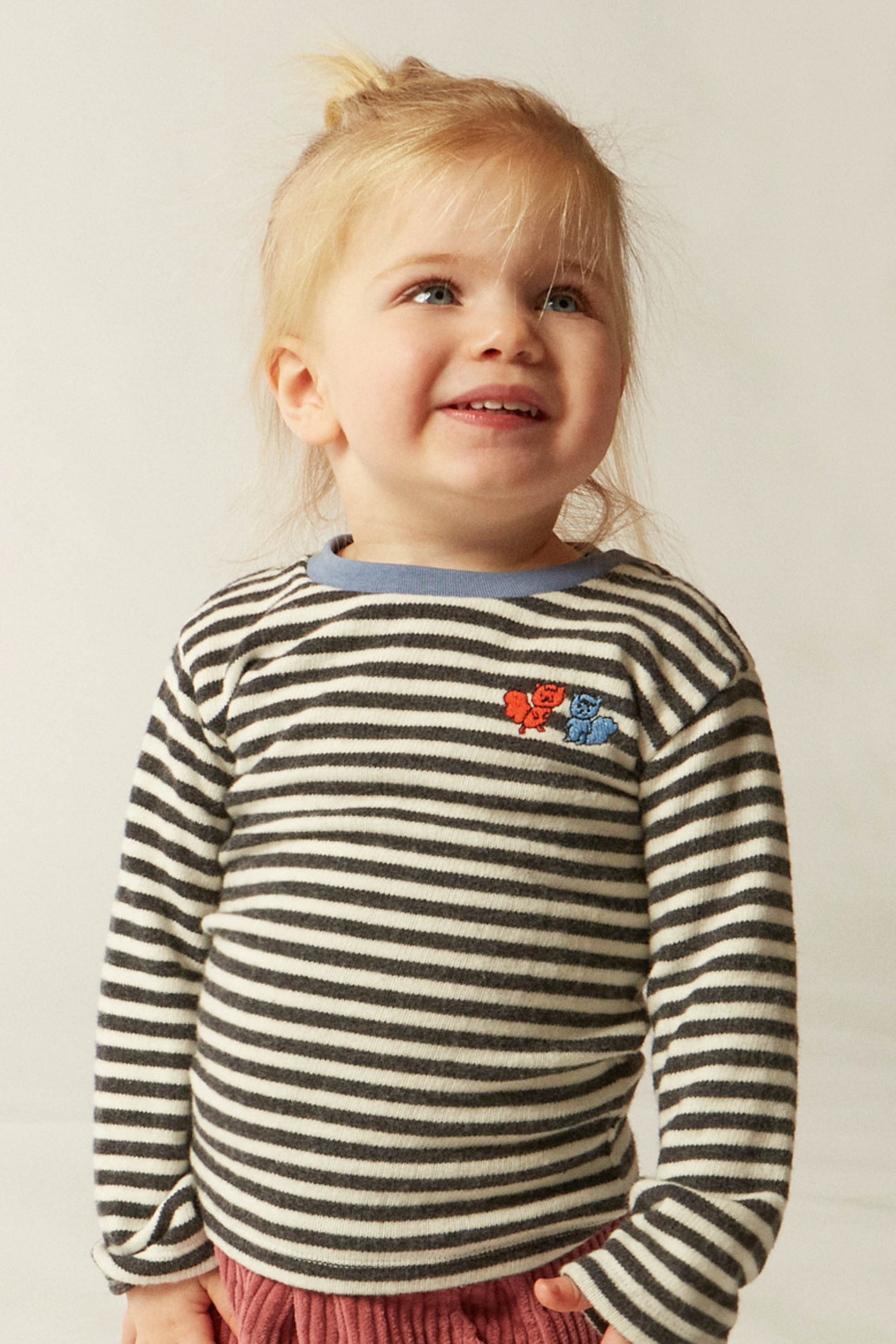 <The Campamento> BICOLOR STRIPES TSHIRT