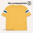 Gallery viewerに画像を読み込む, <The Campamento> Bicolor Bands Yellow Tshirt　
