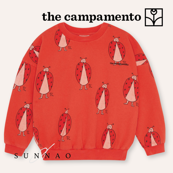 <The Campamento> Ladybug Allover Sweatshirt　